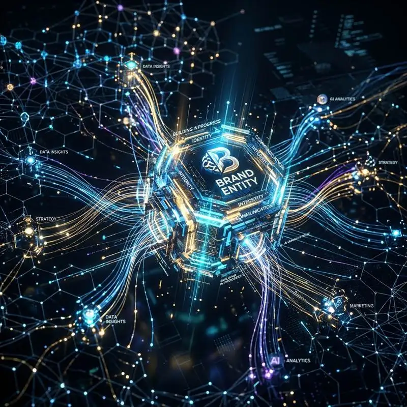 GEO entity building visualization in an AI network