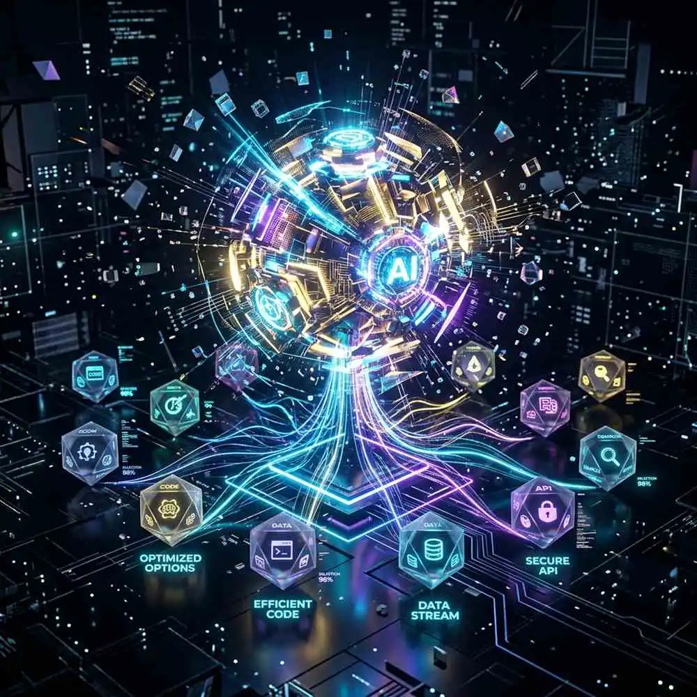 AI analyzing SaaS comparison prompts and software authority signals